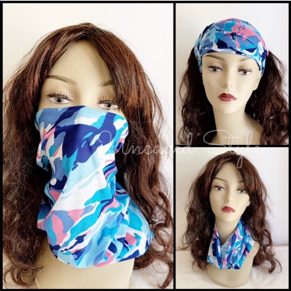 🔻Buy 2, get one FREE! 🔻 Unisex - multiuse mask / scarf - Picture 4 of 7